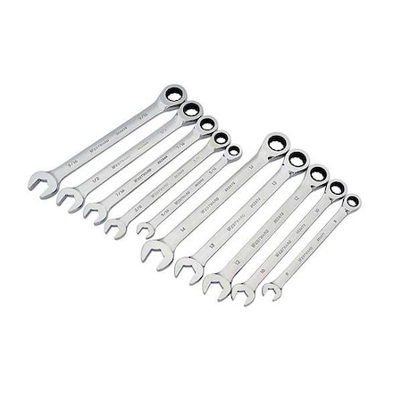 Combo Wrench St, CV Steel, Chrome, Standard MPN:1LCF4