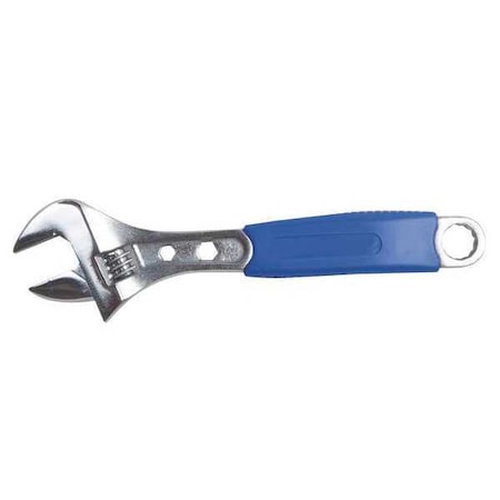 Adj. Wrench, CV Steel, Chrome, 6-5/16