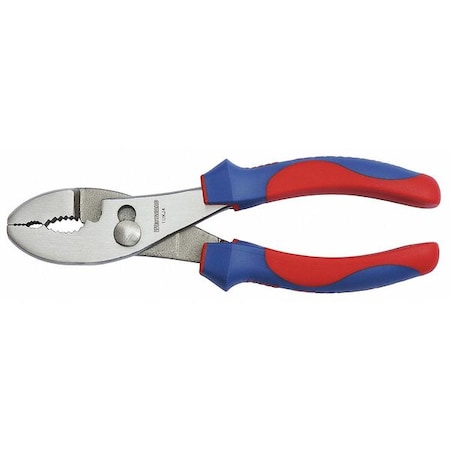 6 1/8 in Slip Joint Plier, Tether Capable 3/8 in Jaw, Ergonomic MPN:1UKJ4