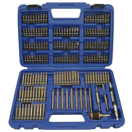 175 Piece Screwdriver Bit Set, 1/4 in Hex Shank Size MPN:1VXP2