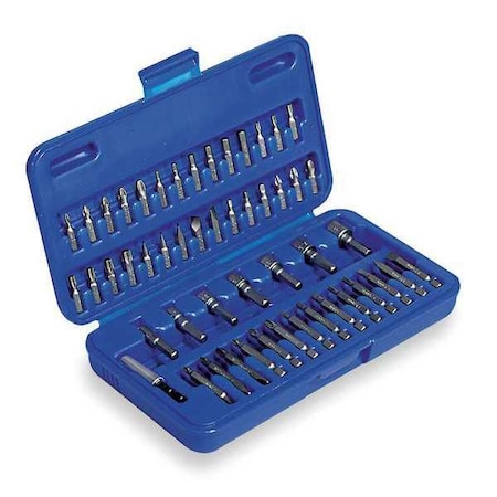 51 Piece Screwdriver Bit Set, 1/4 in Hex Shank Size MPN:1VXP5