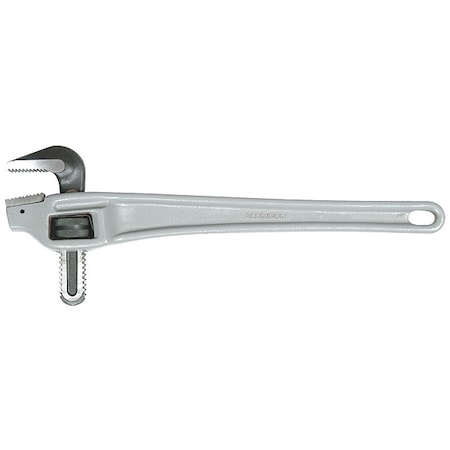 24 in L 3 in Cap. Aluminum Offset Pipe Wrench MPN:1XJZ9