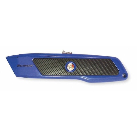 Safety Knife, Self-Retracting, Safety Recessed, General Purpose, Zinc MPN:1YJD2
