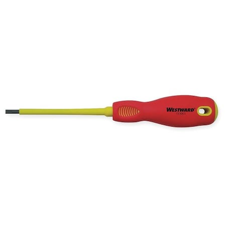Insulated Slotted Screwdriver 5/32 in Round MPN:1YXK1