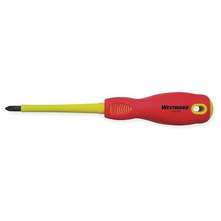 Insulated Phillips Screwdriver #2 Round MPN:1YXK6
