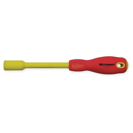 Nut Driver, 7/16 in., Hollow, Ergo, Ins, 5 in MPN:1YXL4