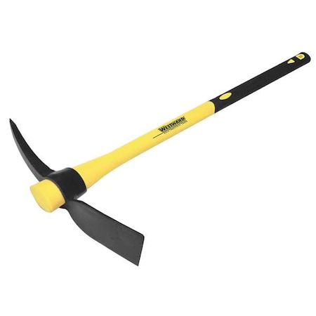 5 lb Pick Mattock, 4 in L Head, 36 in L Fiberglass Handle MPN:20C885