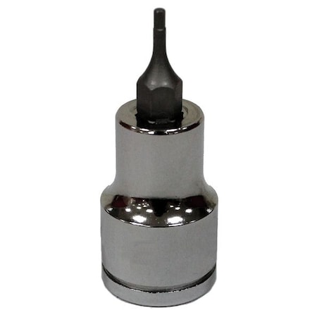 3/8 in Drive Hex Socket Bit SAE 5/64 in Tip, 1 3/4 in L, 3/8
