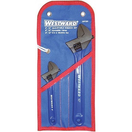 Adj. Wrench Set, 6