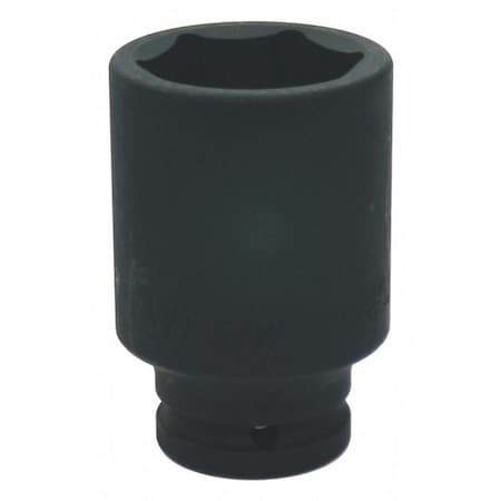3/4 in Drive Impact Socket 42 mm Size 6 pt Deep Depth, Black Oxide MPN:21WL47