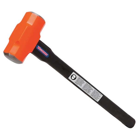Sledge Hammer, 10 lb., 36 In, Rubber/Steel MPN:22XP70