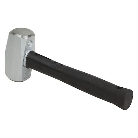 Club Hammer, 4 lb., 12 In, Rubber/Steel MPN:22XP74