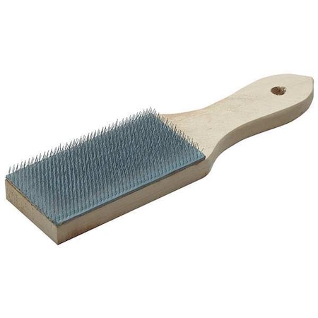 File Cleaner, 8 1/2 in, Steel Wire, Wood MPN:26KR07