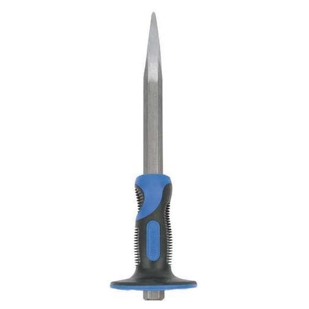 Handguarded Bullpoint Chisel, 3/4 x 12 In MPN:2AJJ3