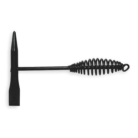5 oz. Chipping Hammer, 1 in L Blade, 11 in L Steel Handle MPN:2DBU9