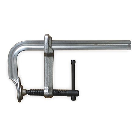10 in Bar Clamp, Steel Handle and 4 3/4 in Throat Depth MPN:2FGN8