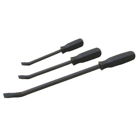 Pry Bar, Curved, High Carbon Steel, 3pcs. MPN:31MA32