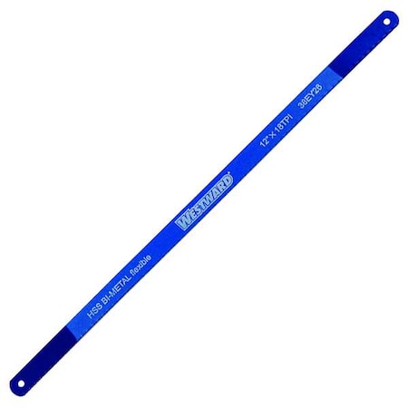 Hacksaw Blade, 12 in., 18 TPI, Bi-Metal MPN:38EY26