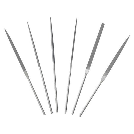 Needle File Set, American, 6 pcs. MPN:39CE58