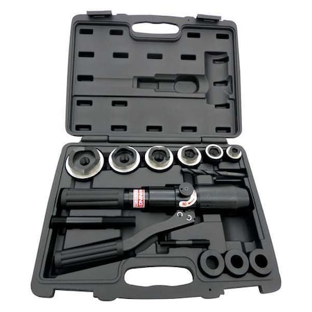 13 Piece Hydraulic Punch Driver Set, 11 ga. MPN:39CE93