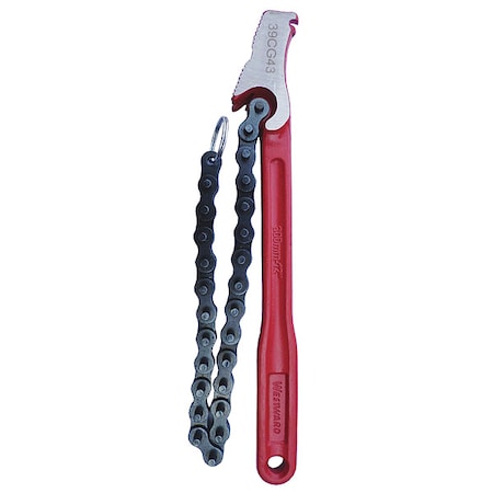 Chain Wrench, Steel, 17/32