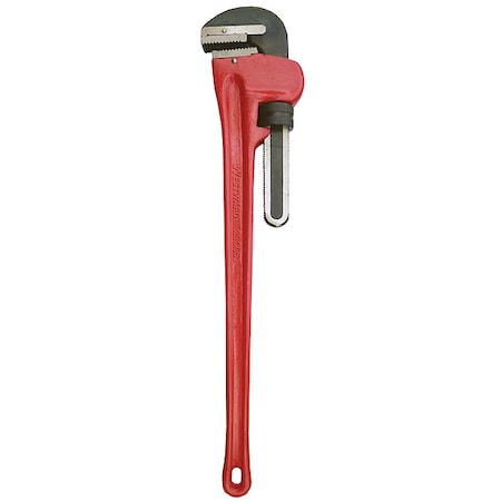 60 in L 8 in Cap. Cast Iron Straight Pipe Wrench MPN:39CG51