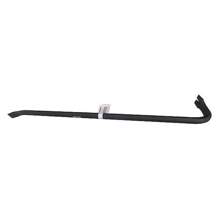 Gooseneck Wrecking Bar, 24 In, 3/8 In Dia MPN:3FE90