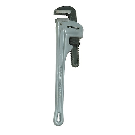 14 in L 2 in Cap. Aluminum Straight Pipe Wrench MPN:3MA12