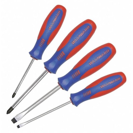 MagnetizedTipScrewdriverSet, SAE, 4pcs MPN:401K87