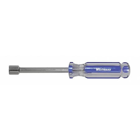Nut Driver, SAE, Solid Round, 3/8