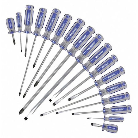 MagnetizedTipScrewdriverSet, SAE, 17pcs MPN:401L76