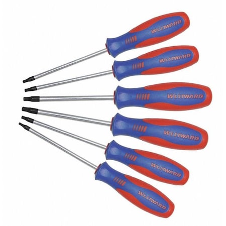 MagnetizedTipScrewdriverSet, Torx, 6pcs MPN:401L78