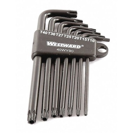 7 Piece Torx? L-Shape Torx? Key Set, 40WY90 MPN:40WY90