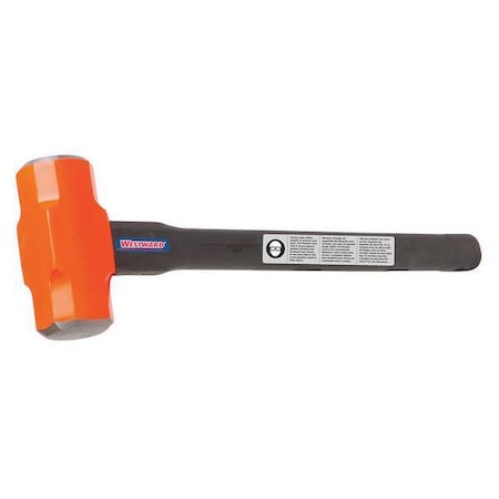 Sledge Hammer, Steel, 6 lb., 16 in. MPN:44ZD52