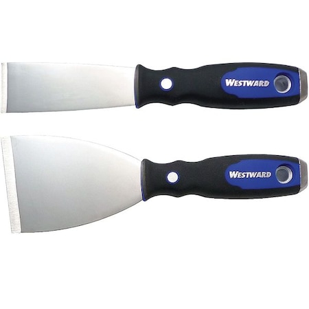 Putty Knife Set, Stiff, 1-1/2, 3