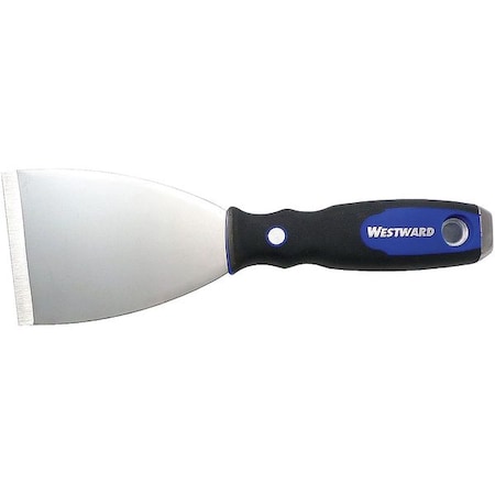 Putty Knife, Bevel, SS, 3