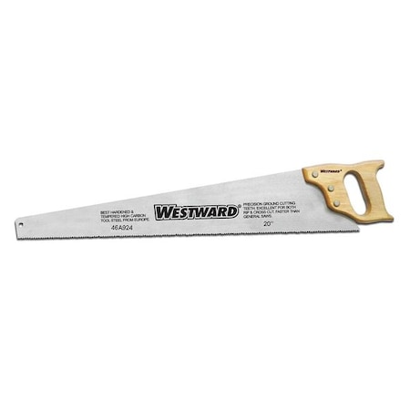 Hand Saw, 20 in Blade, 9 TPI, Hardwood MPN:46A924