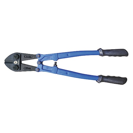 Bolt Cutters, Steel, 18 in, Center Cut MPN:493V65