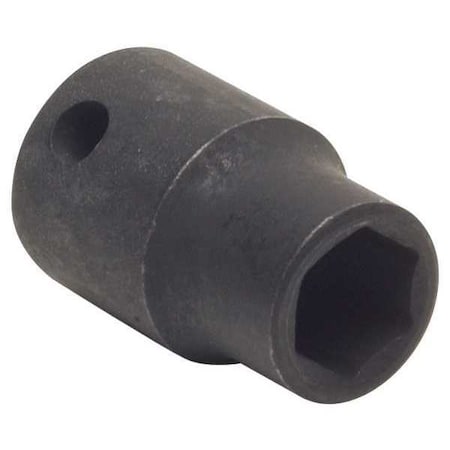 WESTWARD 1/4 in Drive Impact Socket Standard Socket, Black Oxide, 7/32 in MPN:4LYA4