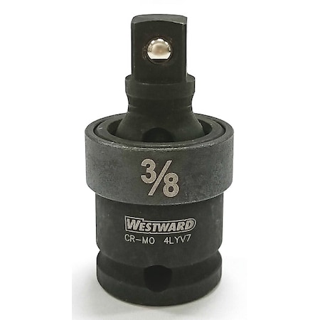 3/8 in Drive Universal Joint, SAE, Black Oxide, 2 1/2 in L MPN:4LYV7