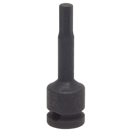 1/2 in Drive Impact Socket Bit 6 mm, Metric MPN:4LZE8