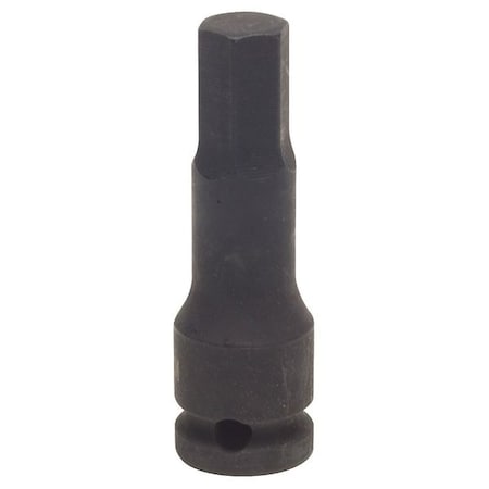 1/2 in Drive Impact Socket Bit 12 mm, Metric MPN:4LZF2