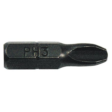 Impact Phillips Bit, No. 3, 1/4