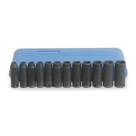 Impact Socket Set, 3/8