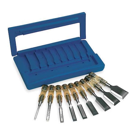Wood Chisel Set, 9 PC MPN:4YR17