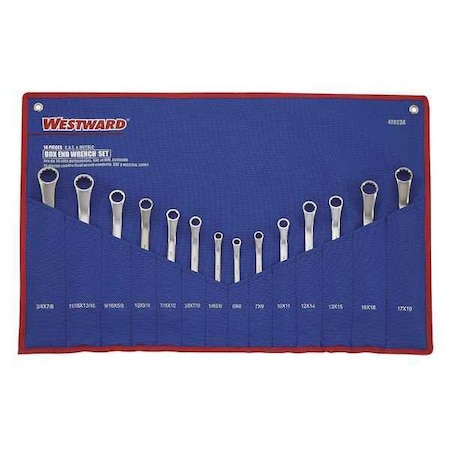 Box Wrench Set, 1/4