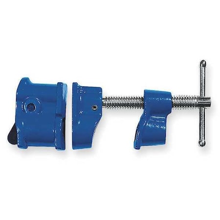 Clutch Pipe Clamp, Steel Handle and - Throat Depth MPN:4YR40