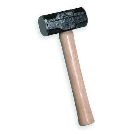 Sledge Hammer, 3 lb., 15-1/4in OAL, Hickory MPN:4YR67