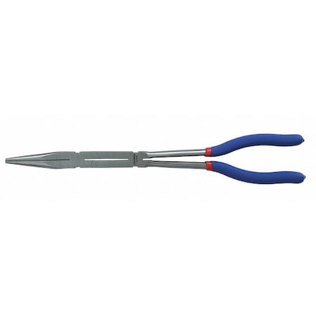 13 1/2 in Long Nose Plier, Side Cutter Dipped Handle MPN:53JW96