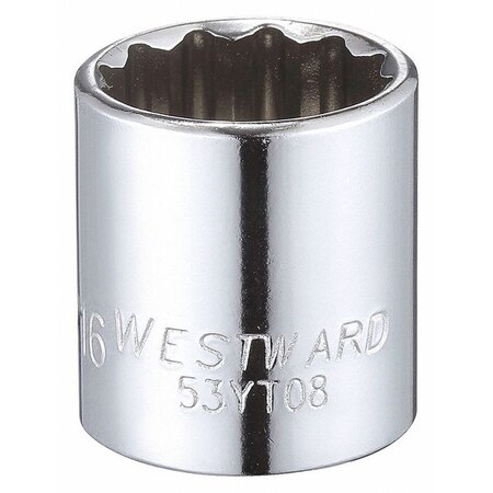 WESTWARD 3/8 in Drive, 11/16